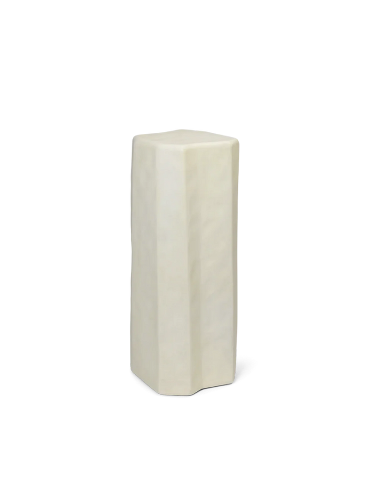 FERM LIVING Staffa Pedestal, Ivory