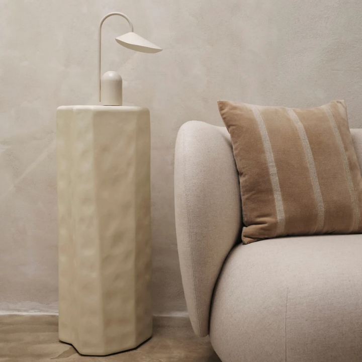 FERM LIVING Staffa Pedestal, Ivory