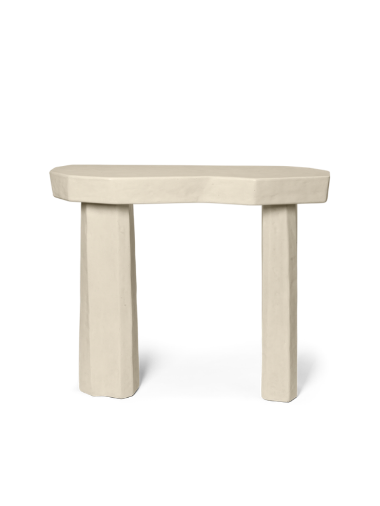 FERM LIVING Staffa Console Table, Ivory