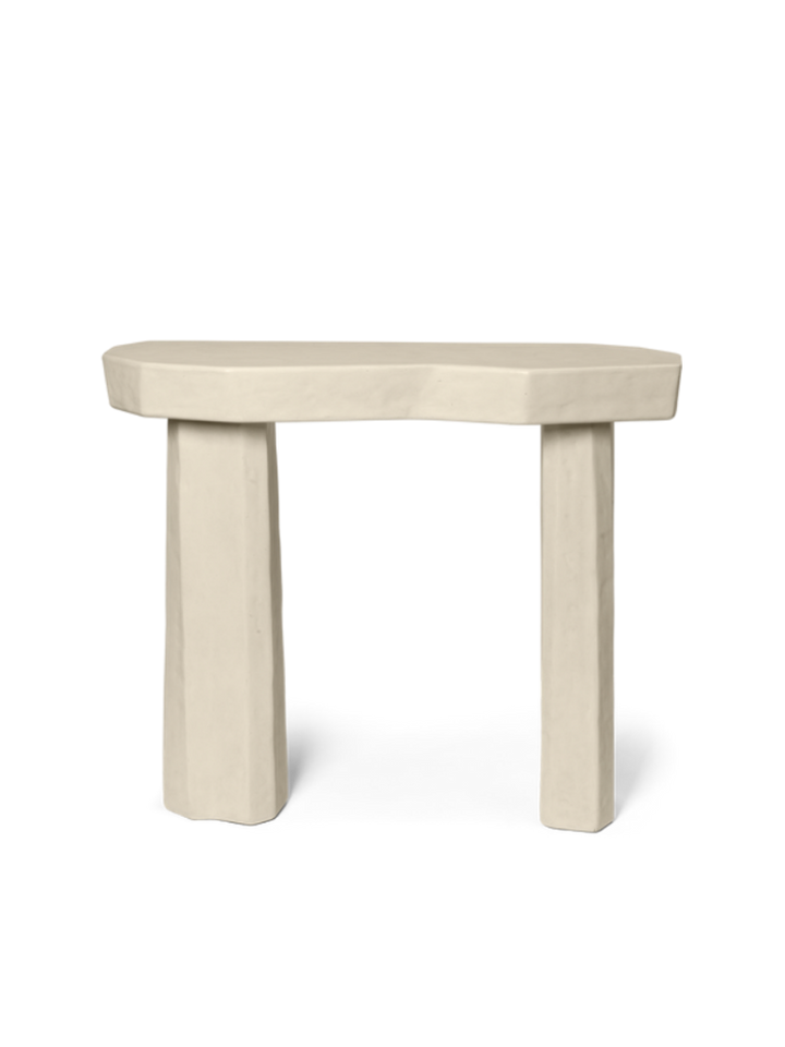 FERM LIVING Staffa Console Table, Ivory