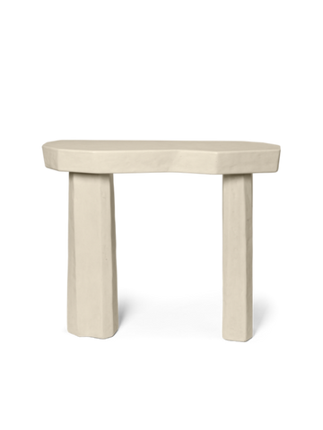 FERM LIVING Staffa Console Table, Ivory