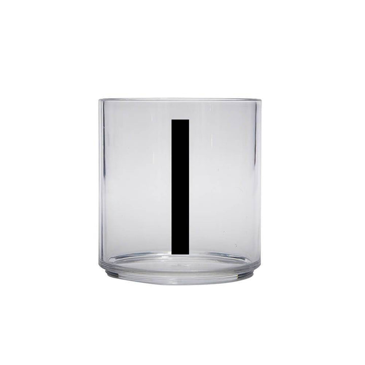 DESIGN LETTERS Kids Personal Drinking Glass (Drop Safe) Letter Q