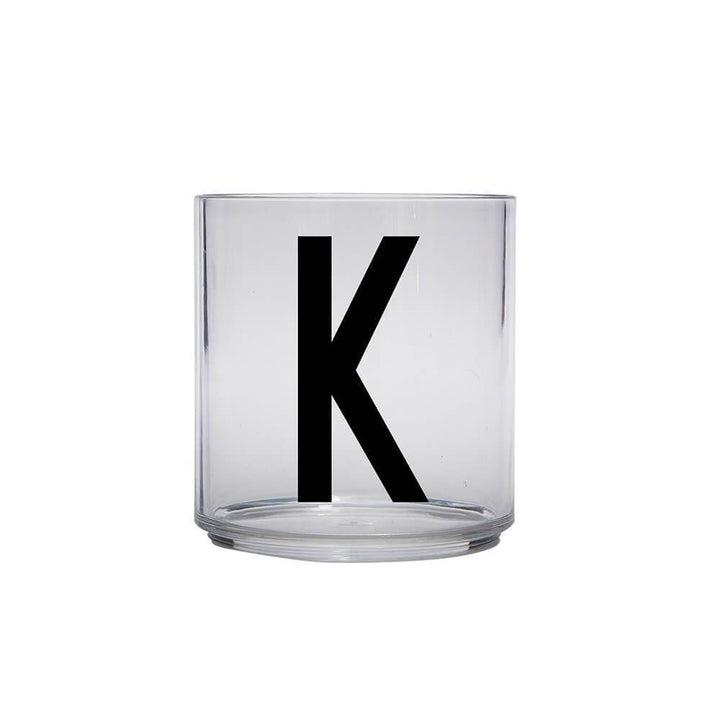 DESIGN LETTERS Kids Personal Drinking Glass (Drop Safe) Letter Q