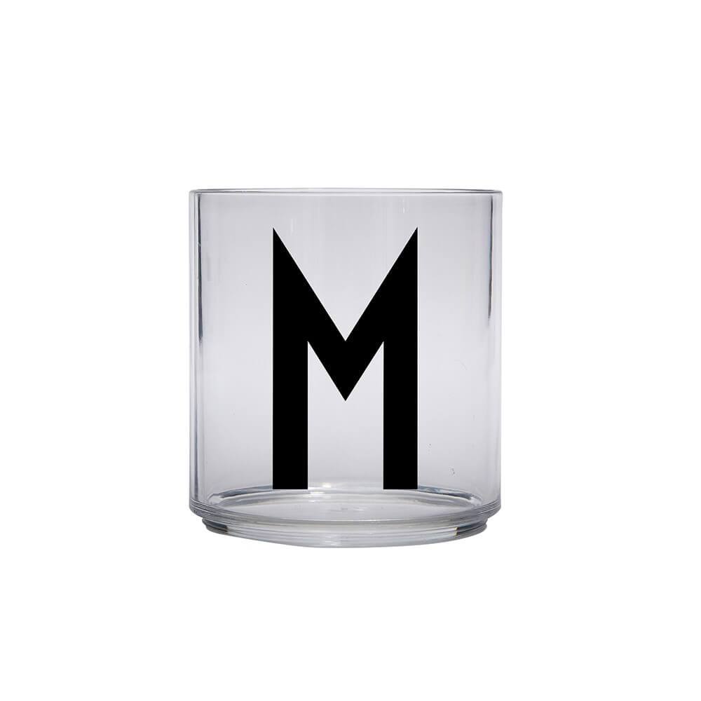 DESIGN LETTERS Kids Personal Drinking Glass (Drop Safe) Letter Q