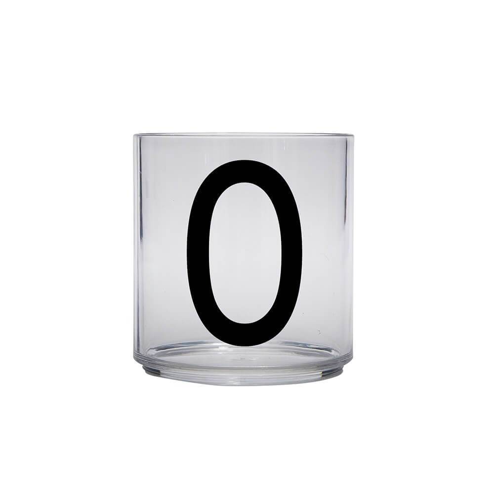 DESIGN LETTERS Kids Personal Drinking Glass (Drop Safe) Letter Q