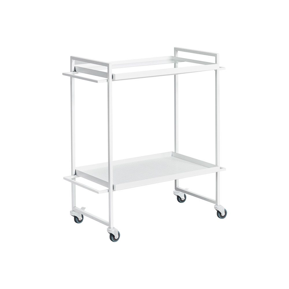 KRISTINA DAM STUDIO Bauhaus Drinks Trolley/Bar Cart, White