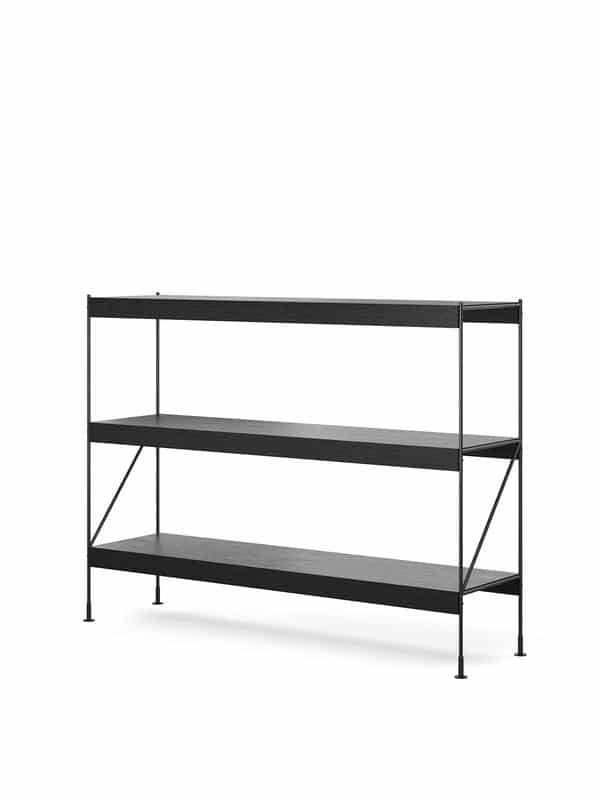 PRE-ORDER │ AUDO CPH (Ex MENU) Zet Storage System H114cm, Black Steel Base, 3 Colours