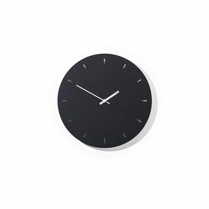 TOO DESIGNS Minimal Clock, Black, Ø 49 cm