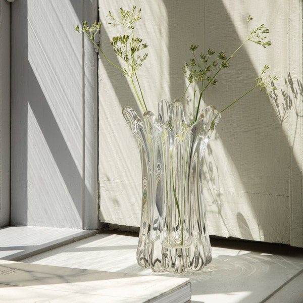 FERM LIVING Holo Vase, H23cm, Clear