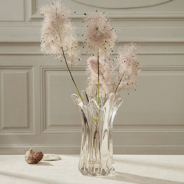 FERM LIVING Holo Vase, H23cm, Clear