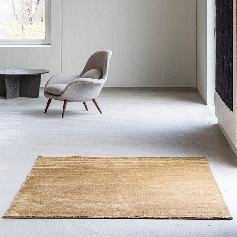 PRE-ORDER | MASSIMO COPENHAGEN Earth Bamboo Rug, Camel