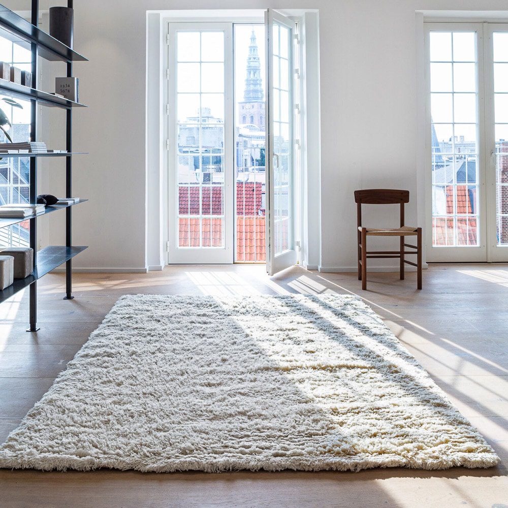 PRE-ORDER │ MASSIMO COPENHAGEN Rya Rug, Cream – 2 Sizes