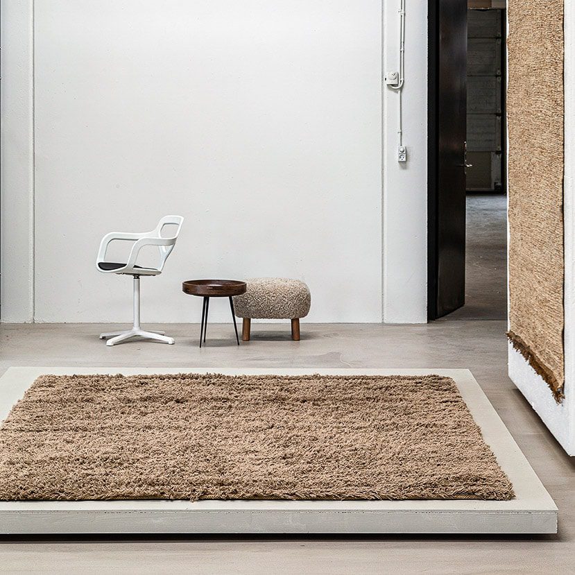 PRE-ORDER │ MASSIMO COPENHAGEN Rya Rug, Nougat Brown