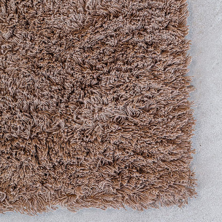 PRE-ORDER │ MASSIMO COPENHAGEN Rya Rug, Nougat Brown