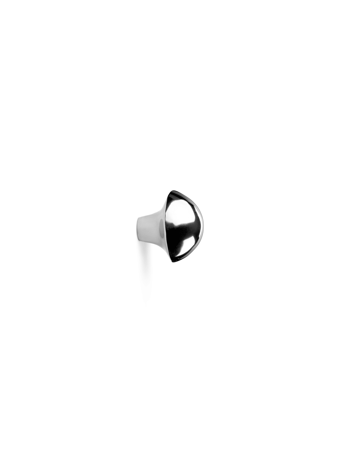 ferm LIVING x Helena Rohner Mushroom Wall Hook/Knob, Stainless Steel