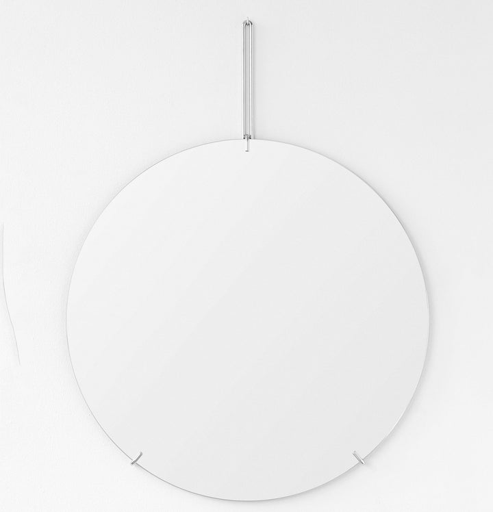 PRE-ORDER | MOEBE Wall Mirror, 70cm, Chrome