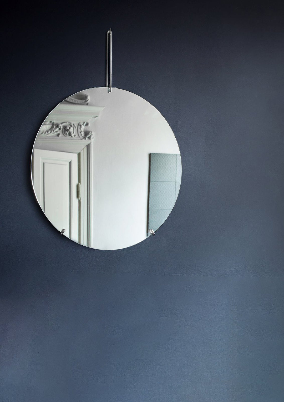 PRE-ORDER | MOEBE Wall Mirror, 70cm, Chrome