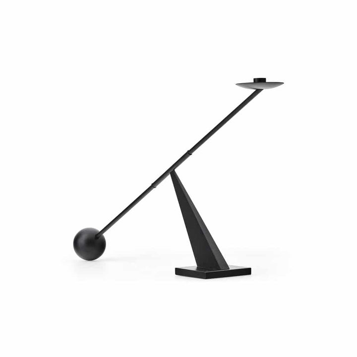 AUDO CPH Interconnect Candle Holder, W70cm, Black Steel