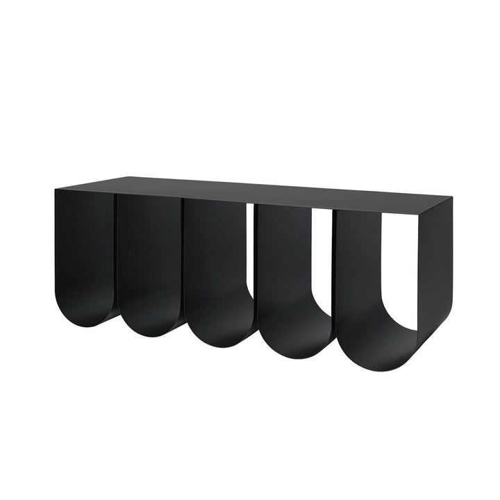 KRISTINA DAM STUDIO Curved Bench, Black