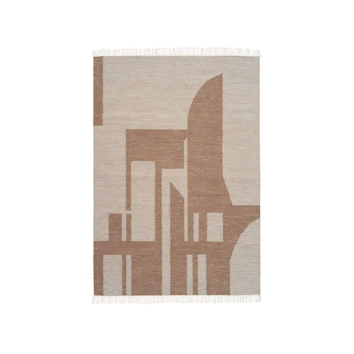 KRISTINA DAM STUDIO Kelim Rug 140x200cm, Brown