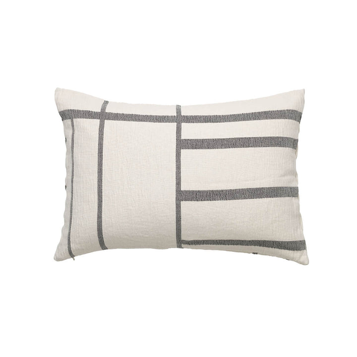 KRISTINA DAM STUDIO Architecture Cushion Cover, 40x60cm, Off White/Black