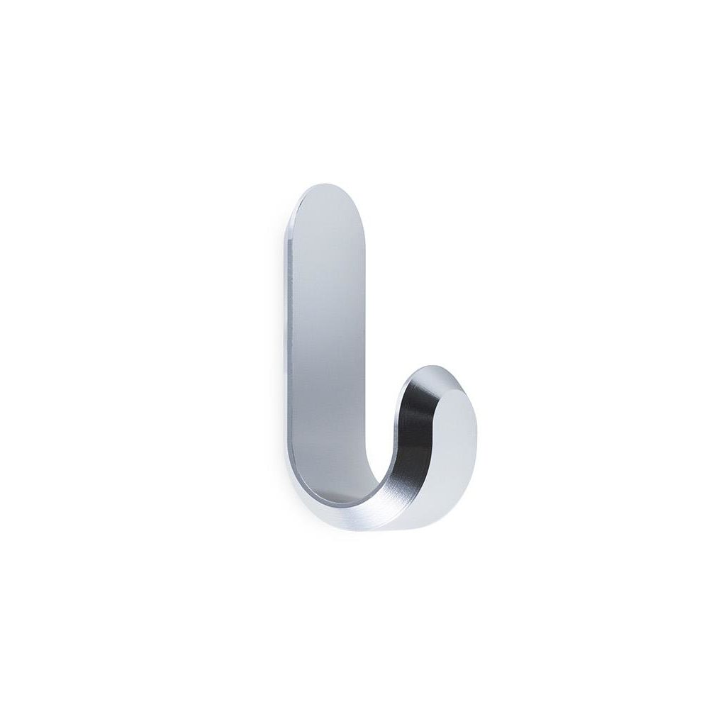 NORMANN COPENHAGEN Curve Mini Hooks (2 pcs), Silver