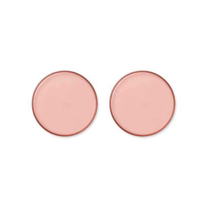 LIEWOOD Uma Plate, Dusty Raspberry (2-Pack)