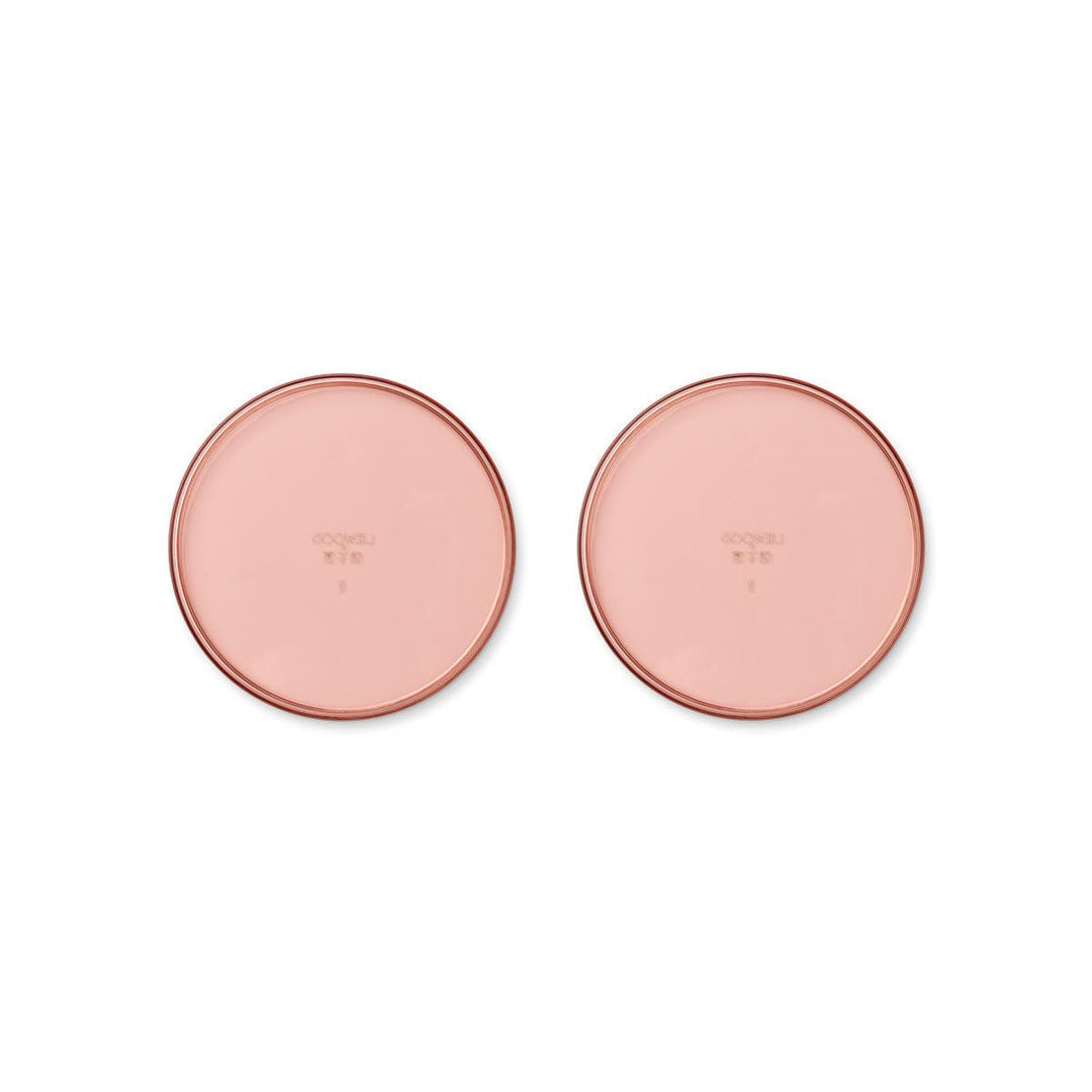 LIEWOOD Uma Plate, Dusty Raspberry (2-Pack)