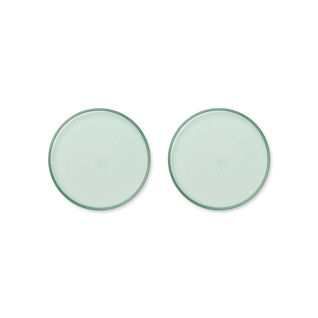 LIEWOOD Uma Plate, Peppermint (2-Pack)