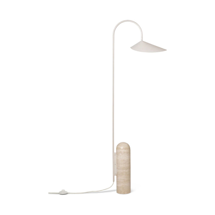 FERM LIVING Arum Floor Lamp, Cashmere