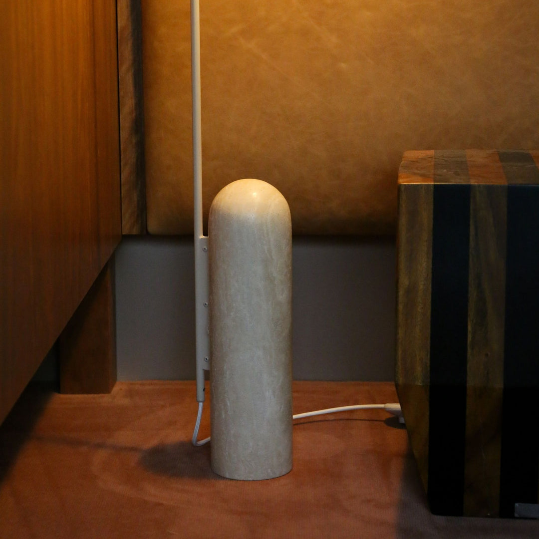 FERM LIVING Arum Floor Lamp, Cashmere