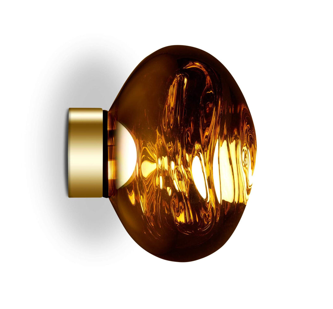 PRE-ORDER | TOM DIXON Melt Mini Surface Light, Gold LED