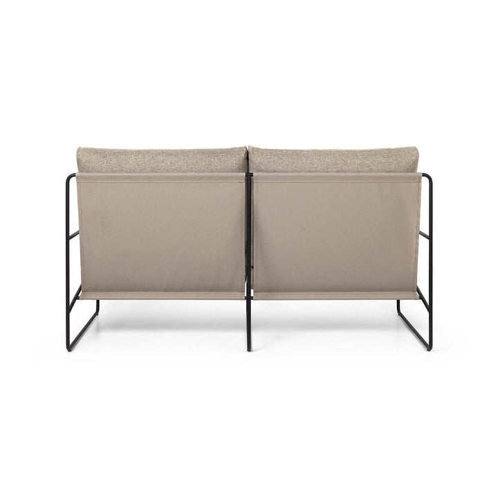 PRE-ORDER │ FERM LIVING Desert Sofa 2-Seater, Black/Dark Sand