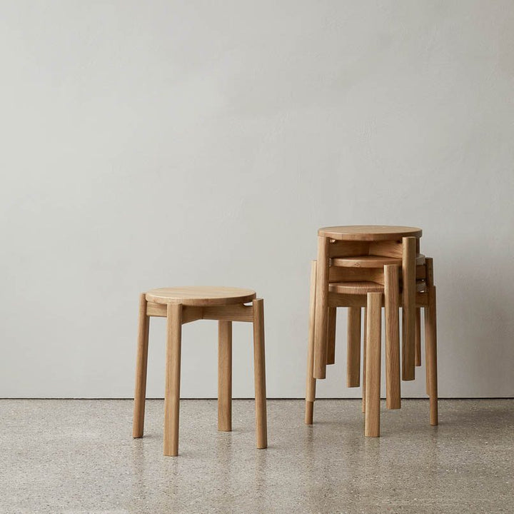 AUDO CPH (ex MENU) Passage Stool, Natural Oak