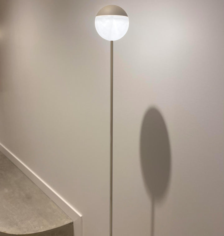 MADE BY PEN Sway Floor Lamp, Warm Grey