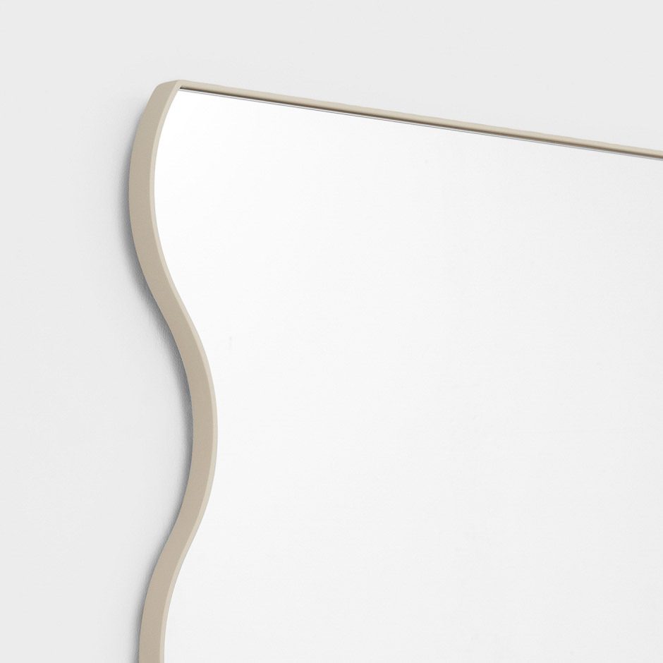 MIDDLE OF NOWHERE Artemis Mirror, Sand, 80x165cm