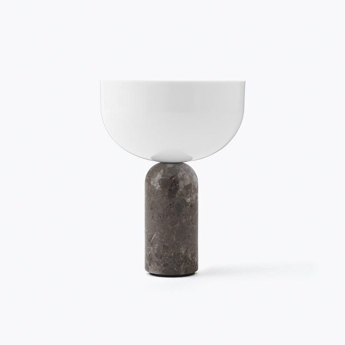 NEW WORKS Kizu Portable Table Lamp, Gris du Marais