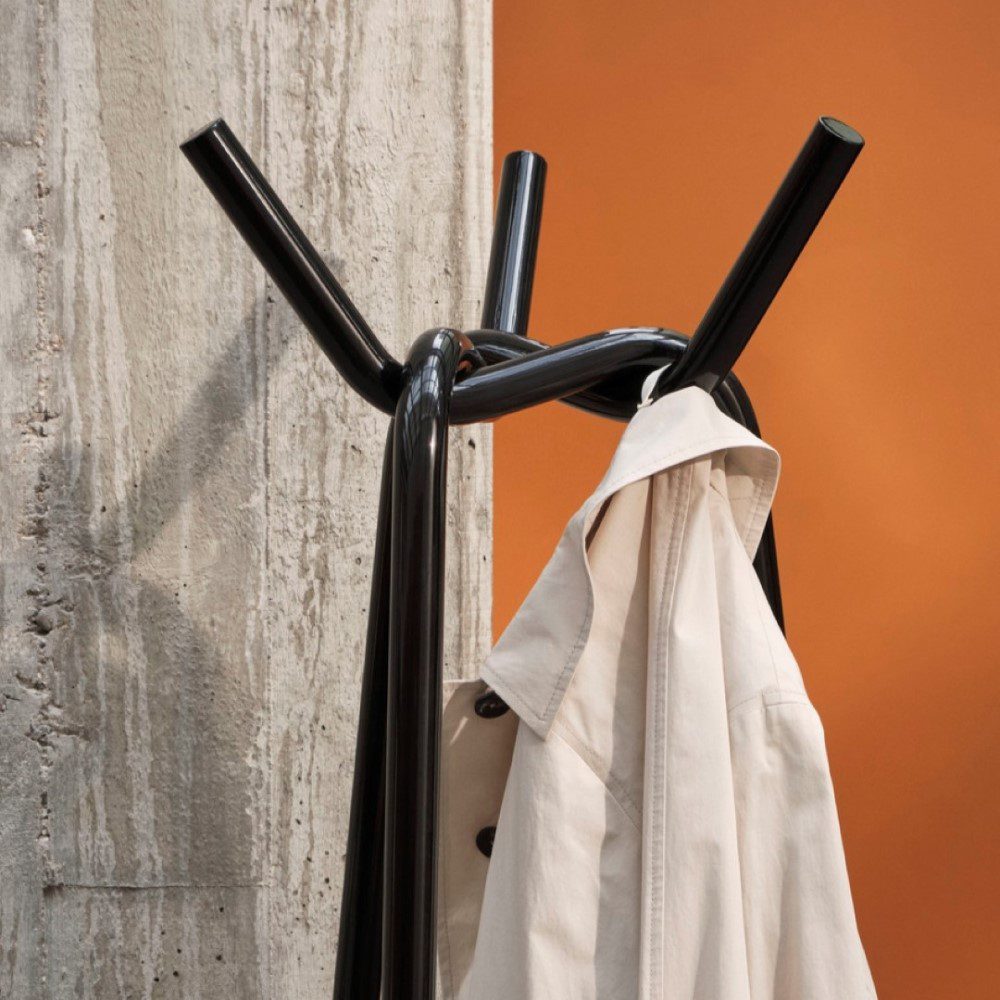 HAY Knit Coat Rack, Black