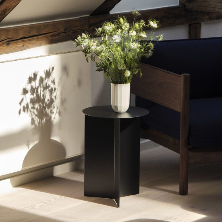 HAY Slit Side Table High, Black