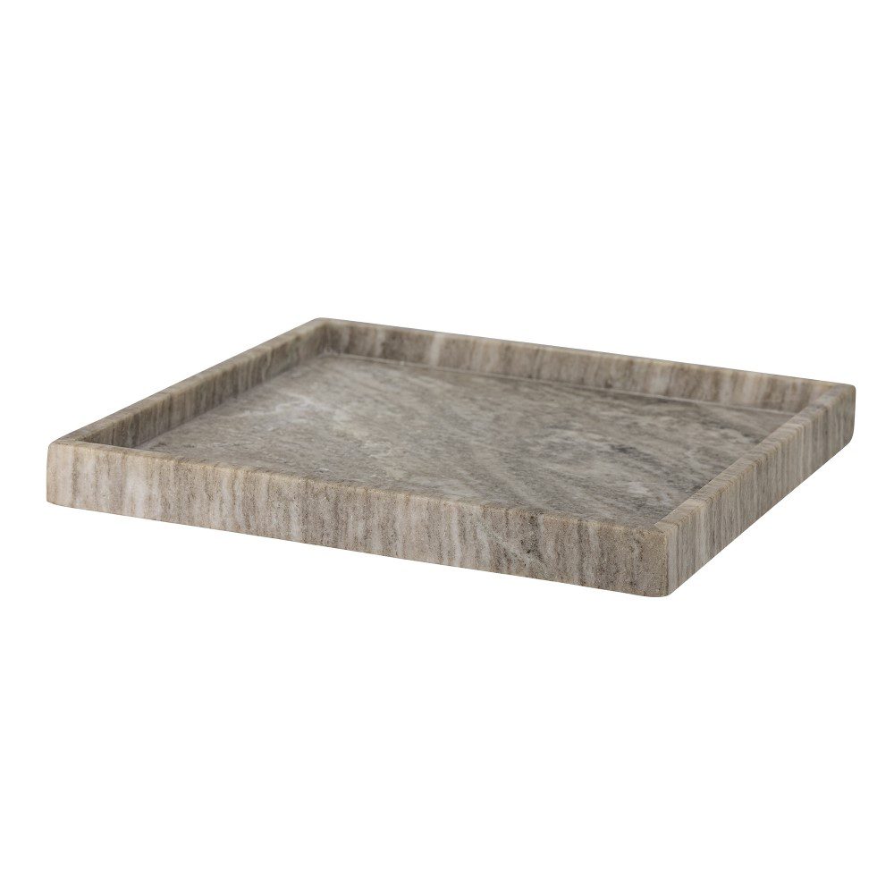 BLOOMINGVILLE Majsa Marble Tray, W35cm, Brown