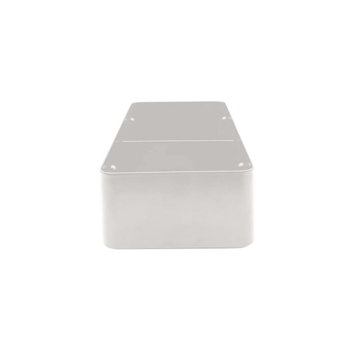 DESIGNSTUFF Storage Box With Divider, White