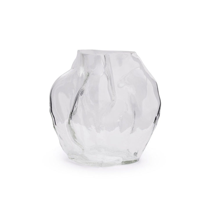 NEW WORKS Blaehr Vase Large, Clear Glass