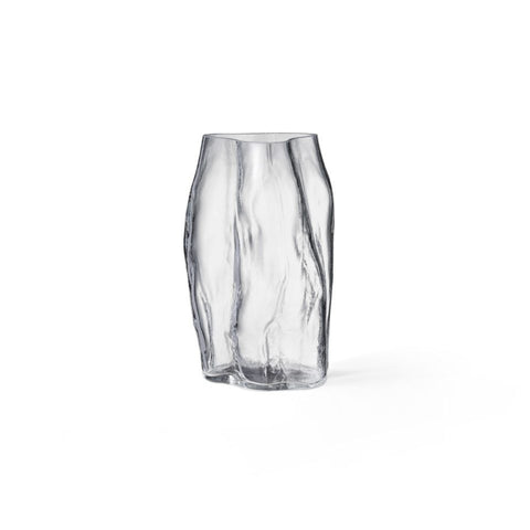 NEW WORKS Blaehr Vase Small, Clear Glass