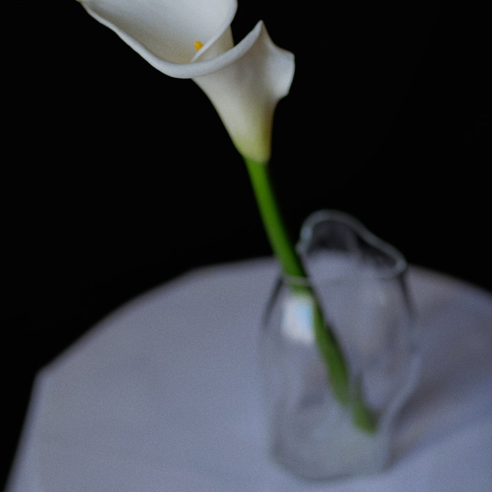 NEW WORKS Blaehr Vase Small, Clear Glass