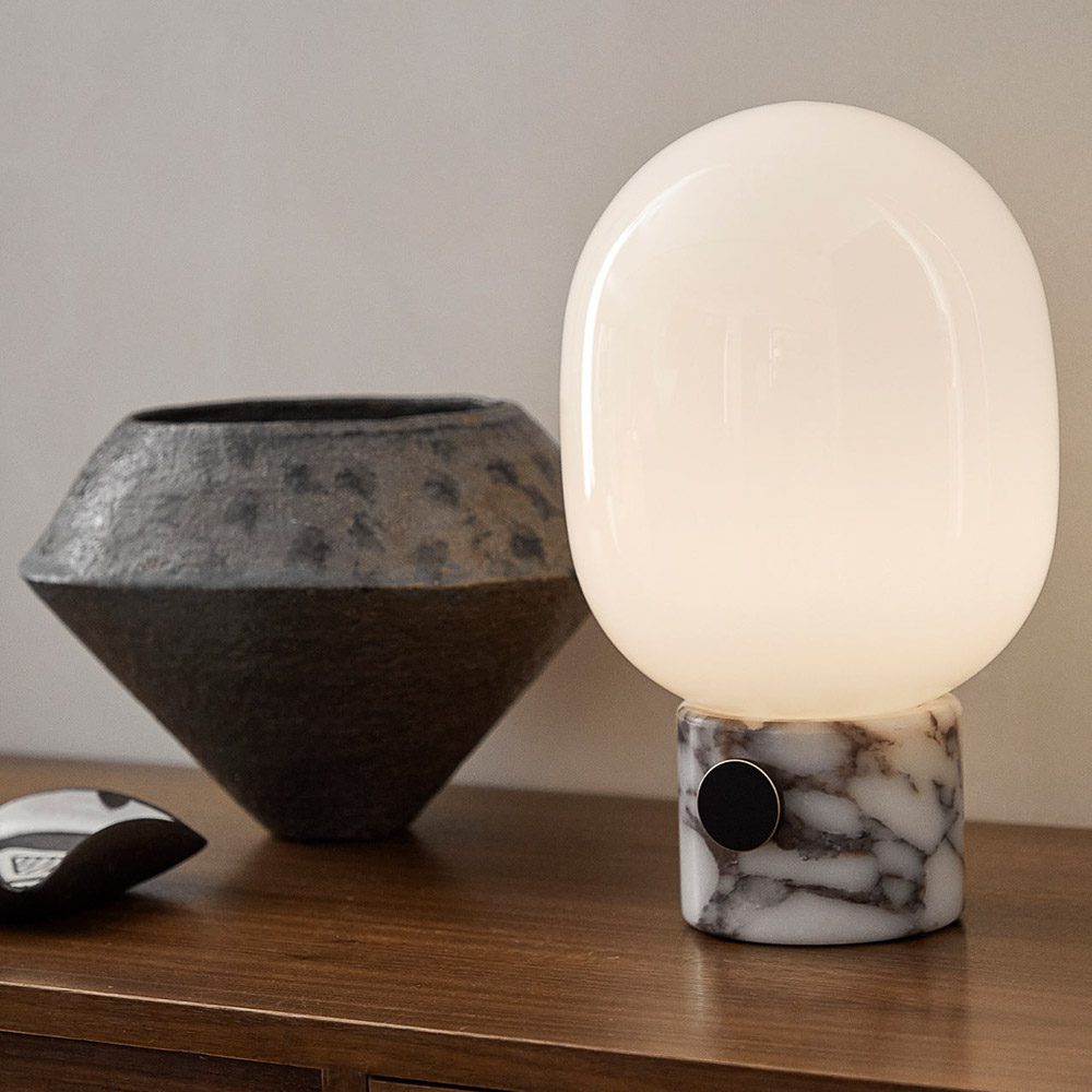 AUDO CPH (ex MENU) JWDA Table Lamp, Calacatta Viola Marble