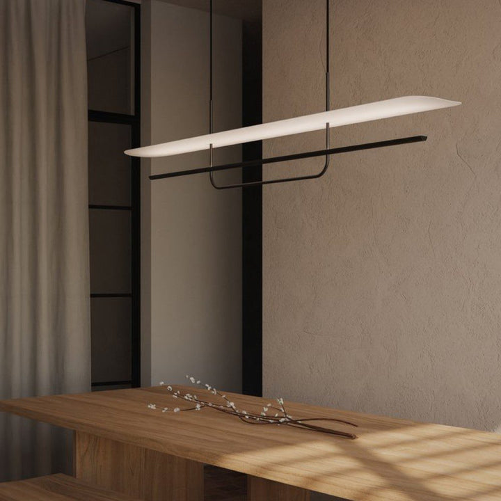 PRE-ORDER │ BEN TOVIM DESIGN Reflector Linear Pendant, Anodised Black