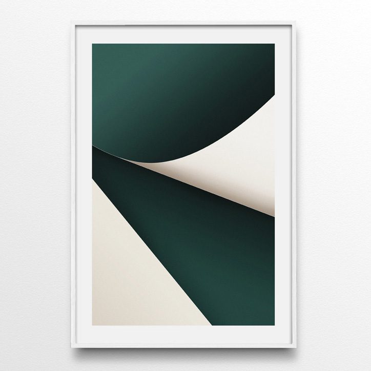 POSTER & FRAME CPH By Garmi, Paper Shadows 03, Poster Art Print, 50x70cm