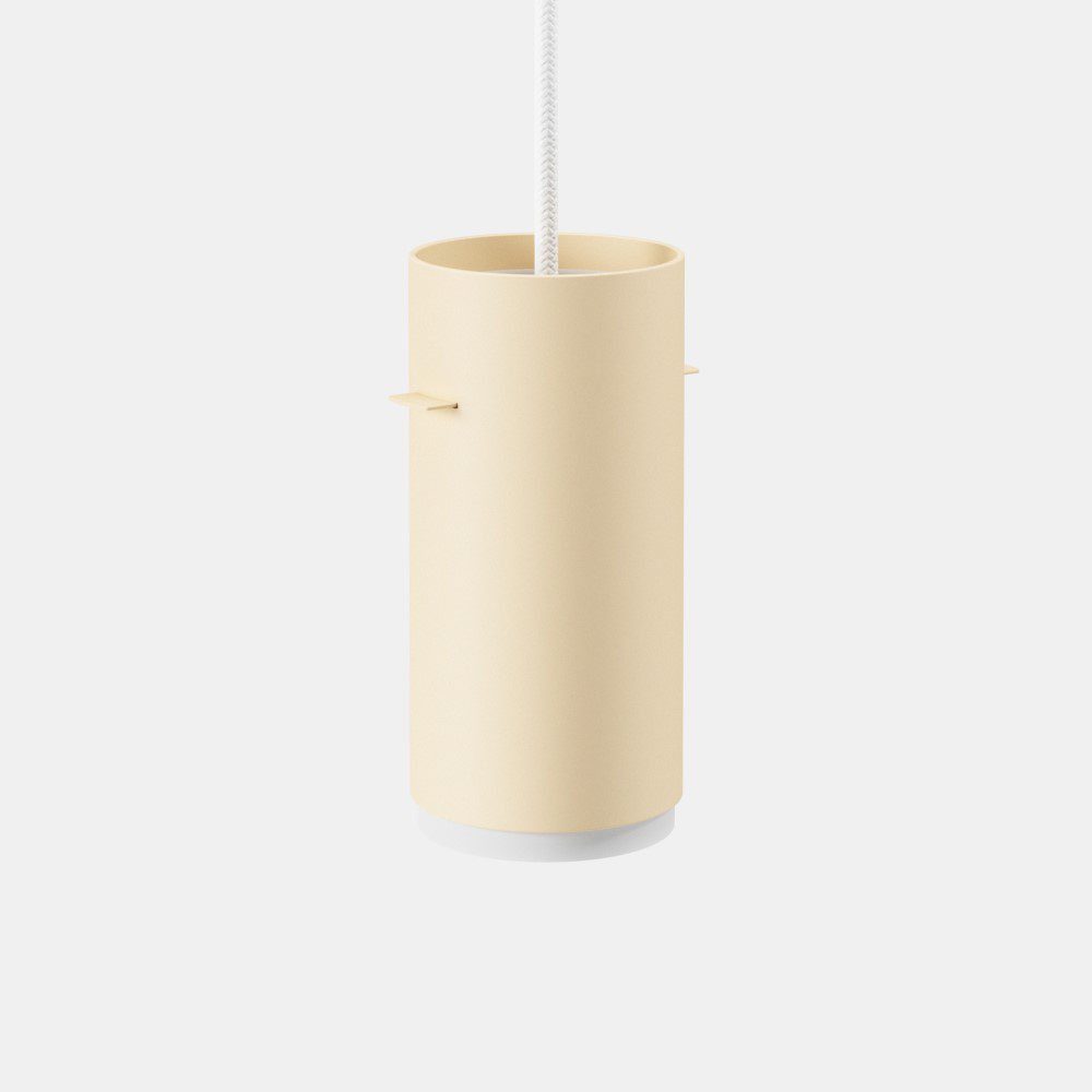 PRE-ORDER | MOEBE Tube Pendant, Small, Beige