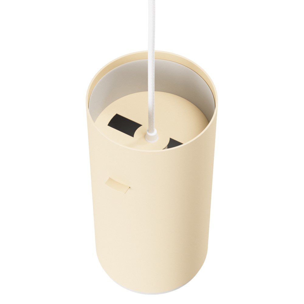 PRE-ORDER | MOEBE Tube Pendant, Small, Beige