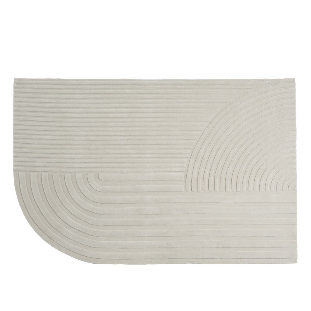 PRE-ORDER | MUUTO Relevo Rug, Off White – 2 Sizes